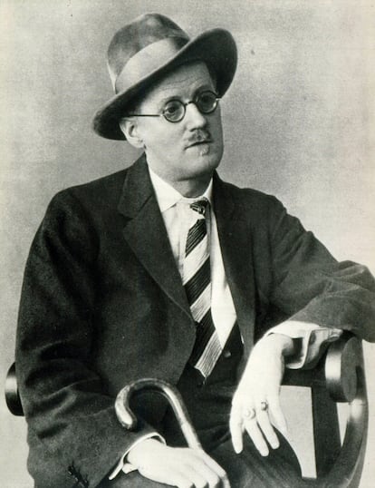 L'escriptor James Joyce.