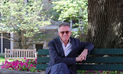 Martin Ravallion en el campus de Georgetown. 