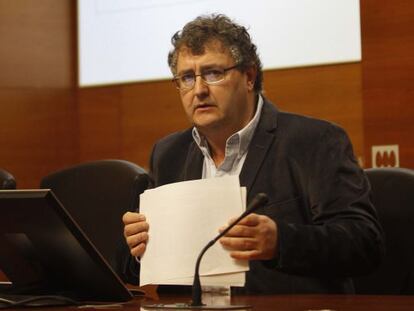 El exdiputado de Medio Ambiente, Juan Carlos Alduntzin, en una imagen de archivo.