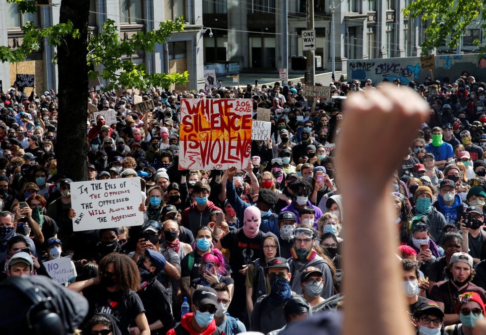 La séptima jornada de protestas en Estados Unidos por la muerte de ...