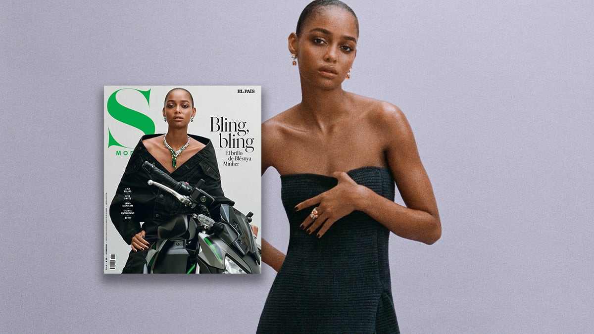 Blésnya Minher protagoniza el nuevo número de S Moda en un análisis sobre tendencias y sociedad