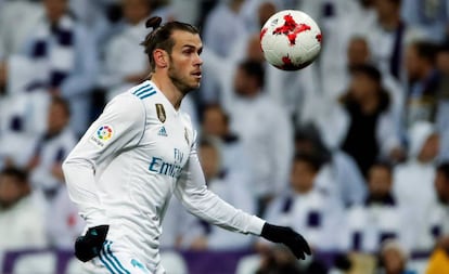 Bale, en el encuentro frente al Fuenlabrada