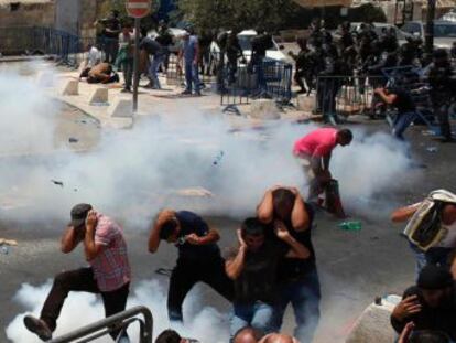 Las protestas contra la policía israelí crecen en la Explanada de las Mezquitas