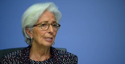 Christine Lagarde, presidenta del BCE