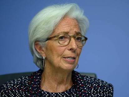 Christine Lagarde, presidenta del BCE