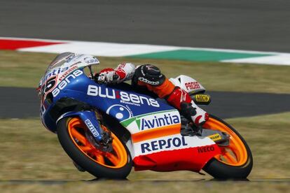 Viñales, en los entrenamientos libres de Muguello.