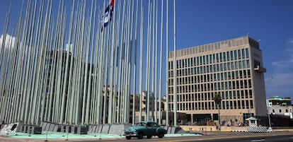 Embajada de Estados Unidos en La Habana este jueves