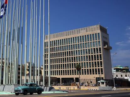 Embajada de Estados Unidos en La Habana este jueves