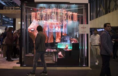 Carne de la Finca Jiménez Barbero en el Salón de Gourmets.