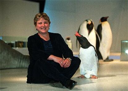 Jerri Nielsen, en su reciente visita al museo CosmoCaixa de Madrid.