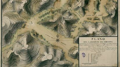 Exposición ‘Cartografías de lo desconocido’, en la Biblioteca Nacional de España.
