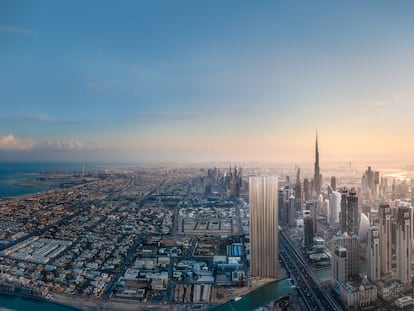 La torre Muraba Veil, proyectada por RCR en Dubái.