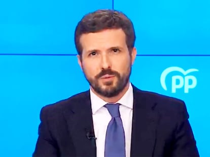 Intervención de Pablo Casado en la reunión del comité ejecutivo nacional del PP.