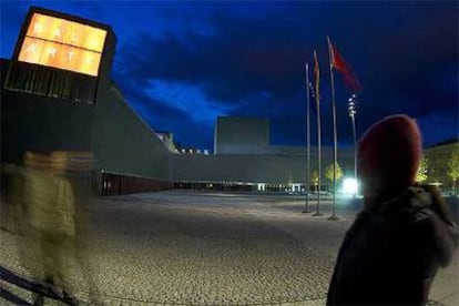 El edificio Baluarte, Palacio de Congresos y Auditorio de Navarra, obra del arquitecto Patxi Mangado (Estella, 1957).