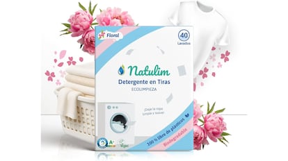 Este es uno de los detergentes en tiras ecológicos más vendidos en Amazon: Natulim