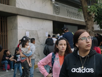 Migrantes venezolanos en México