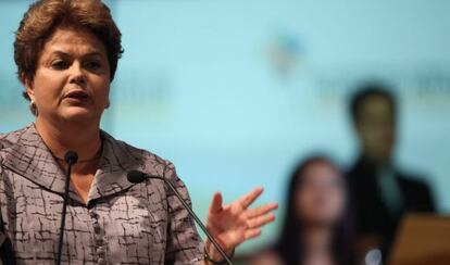 Rousseff, en un acto esta semana.