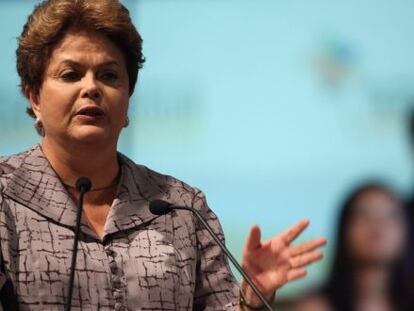 Rousseff, en un acto esta semana.