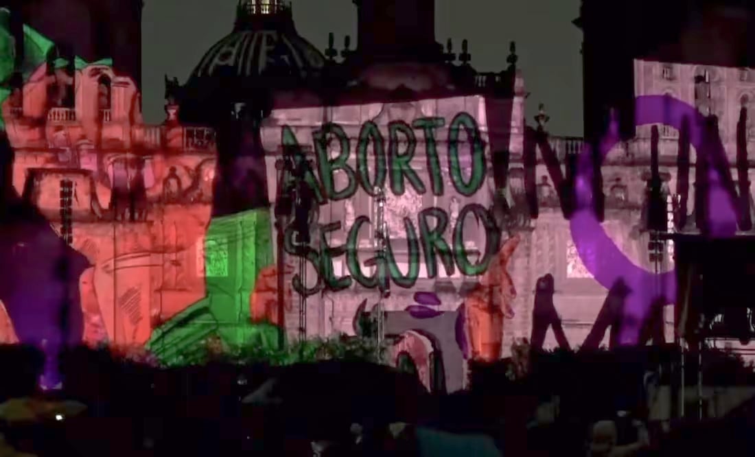 La catedral de Ciudad de México no quiere aborto en sus muros