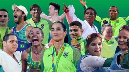 Medalhistas do Brasil compõem panteão da diversidade nacional