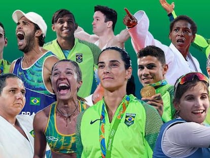Medalhistas do Brasil compõem panteão da diversidade nacional