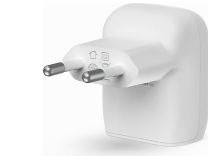 Cargador de pared rápido USB Tipo C de Belkin compatible con varios dispositivos. COMPRA POR 7,99€ (56% DE DESCUENTO)