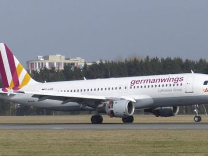 Un avi&oacute;n de Germanwings en una imagen de archivo.