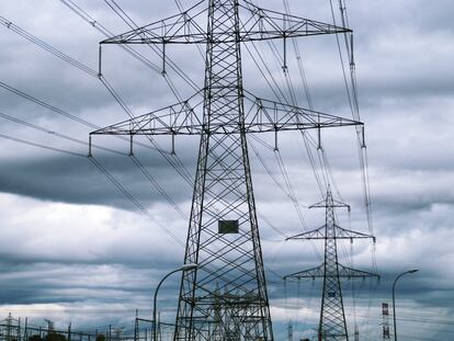 High voltage towers