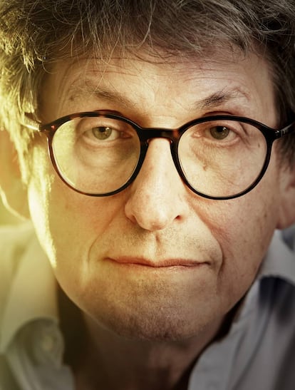 Alan Rusbridger durante a entrevista.