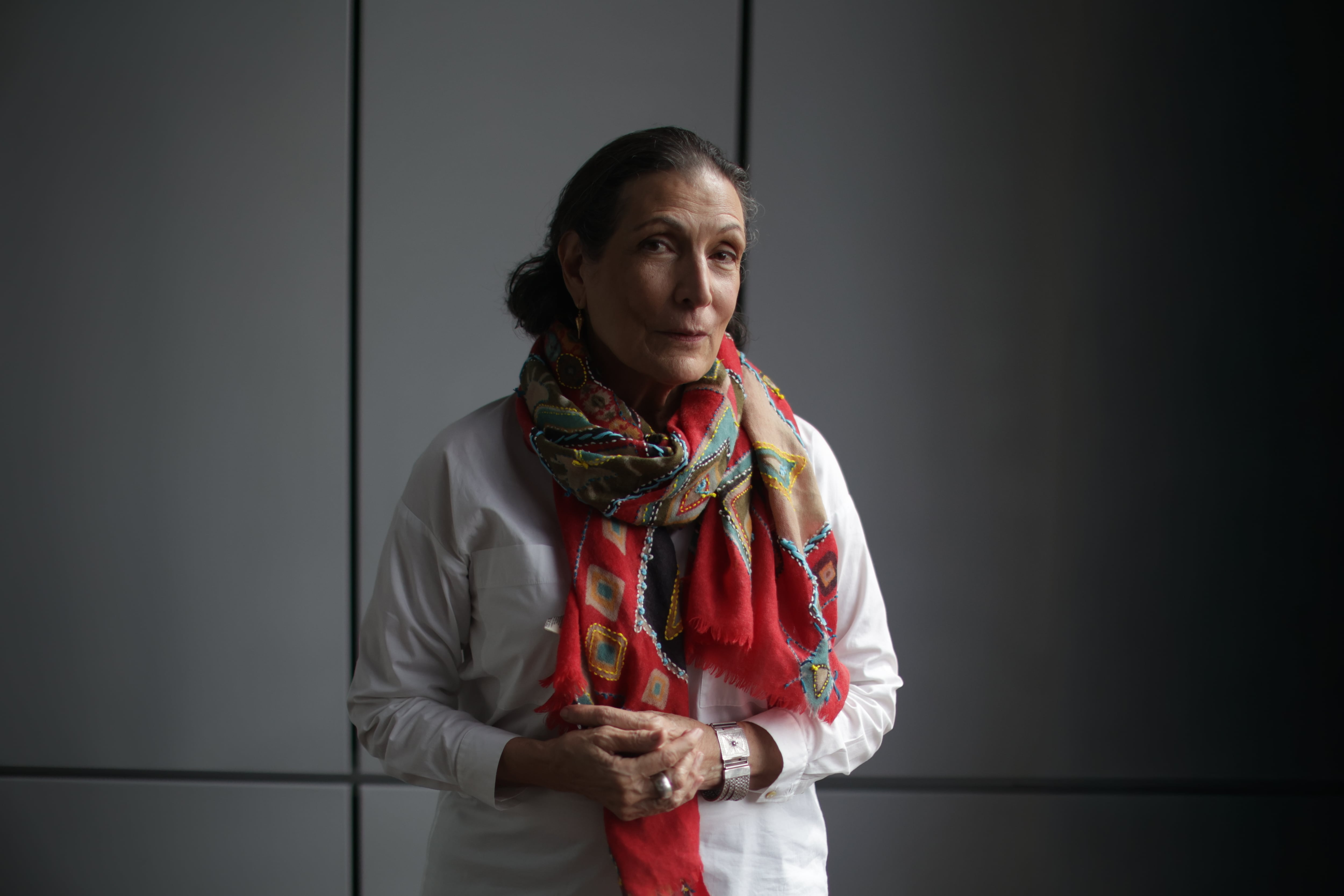 Alma Guillermoprieto en Bogotá (Colombia), el 27 de agosto.