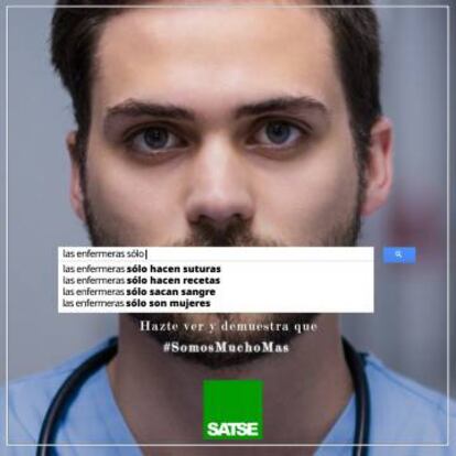 Una de las imágenes de la campaña de SATSE.