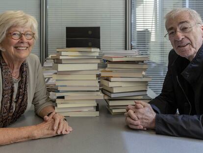 Margrit Lömker i Oriol Serrano, ànimes de la distribuïdora de llibres Les Punxes.