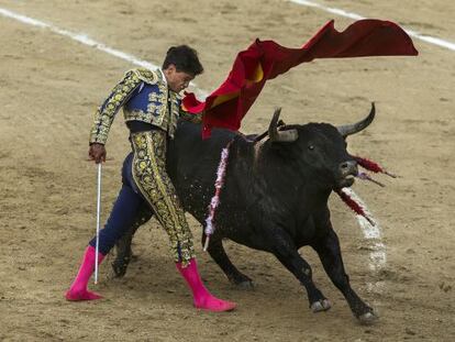 Alberto Escudero, ayer en Las Ventas.