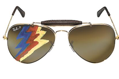 Las Ray-Ban Aviator <i>customizadas</i> por Geoff Bucknum.