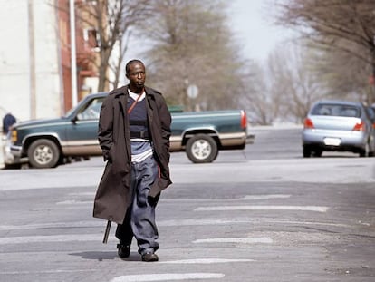 Michael K. Williams como Omar en 'The Wire'.