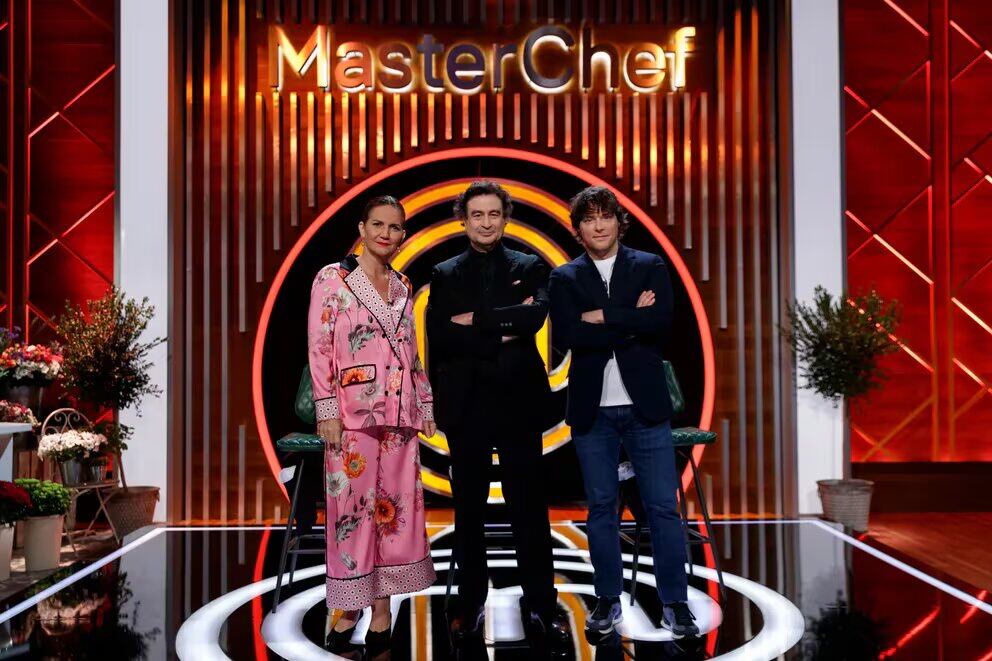 El jurado de 'MasterChef', Samantha Vallejo-Nágera, Pepe Rodríguez y Jordi Cruz.