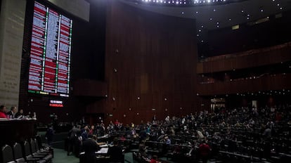 La Cámara de Diputados de México.