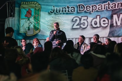 Sergio Uñac, gobernadador de la provincia de San Juan, Argentina, en junio de 2023.