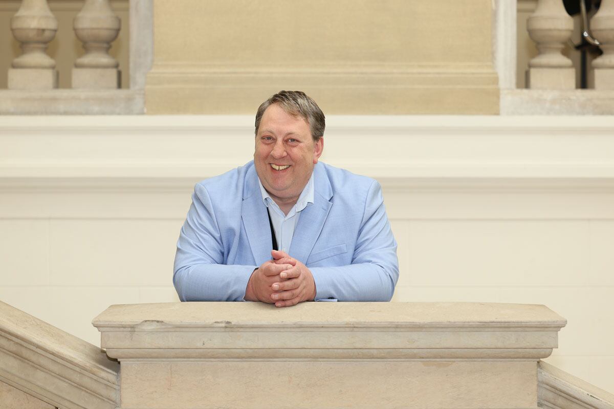 El diputado de AfD, Gunnar Lindemann, en una imagen del partido