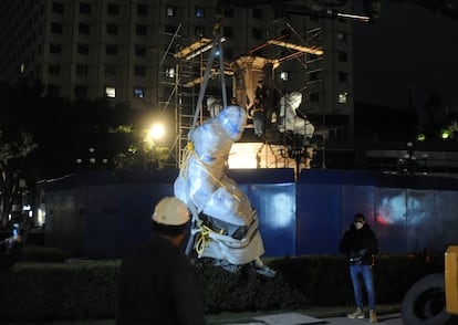 Estatua de Cristóbal Colón en Ciudad de México