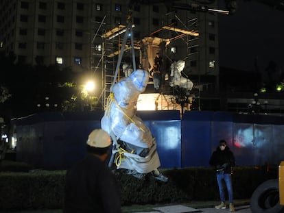 Estatua de Cristóbal Colón en Ciudad de México