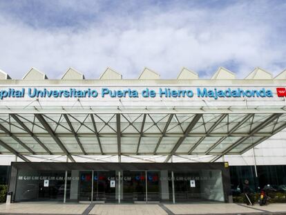 El Hospital de Puerta de Hierro, donde el hombre ha sido ingresado. 