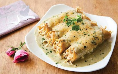 Montañas de enchiladas