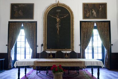 Una pintura de Roelas en la Casa Ducal de Medina Sidonia.