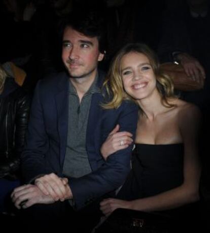 Antoine Arnault con su novia Natalia Vodianova.