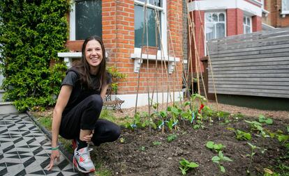 Bettina Maidment, impulsora de la plataforma 'Plastic Free Hackney' en Londres.