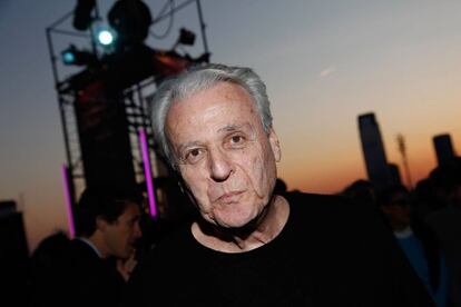 El guionista y escritor William Goldman, en Nueva York en 2009 en una proyección al aire libre de 'Dos hombres y un destino'.