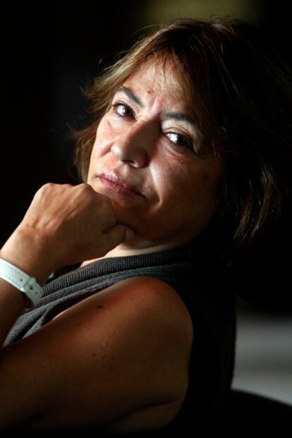 La escritora argentina Marcela Serrano, en Madrid.