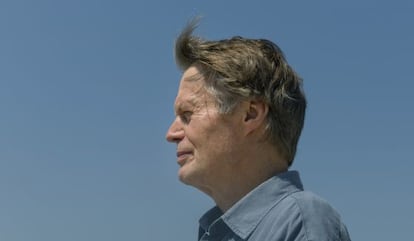 J. M. G. Le Clézio posa en Cartagena de Indias durante el Hay Festival.