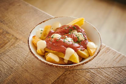 Patatas bravas, receta del restaurante Balear. Imagen proporcionada por el restaurante. 
